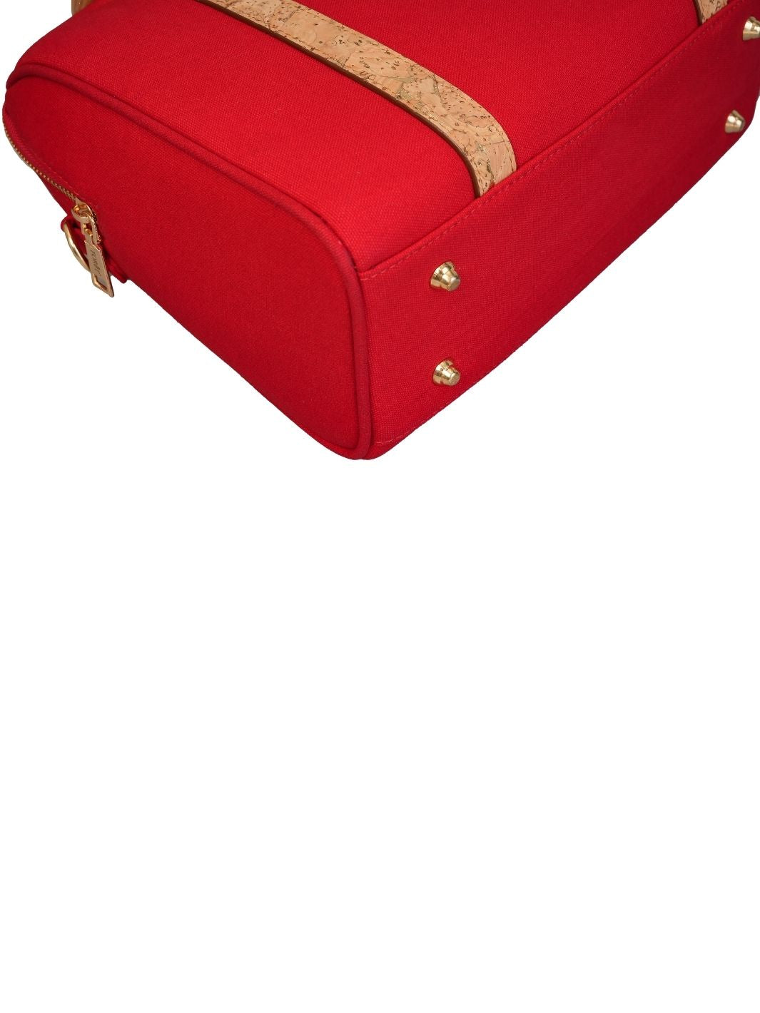 FOReT®️ Luma Mini Luxe Bag – Ruby Red with Gold Flecks