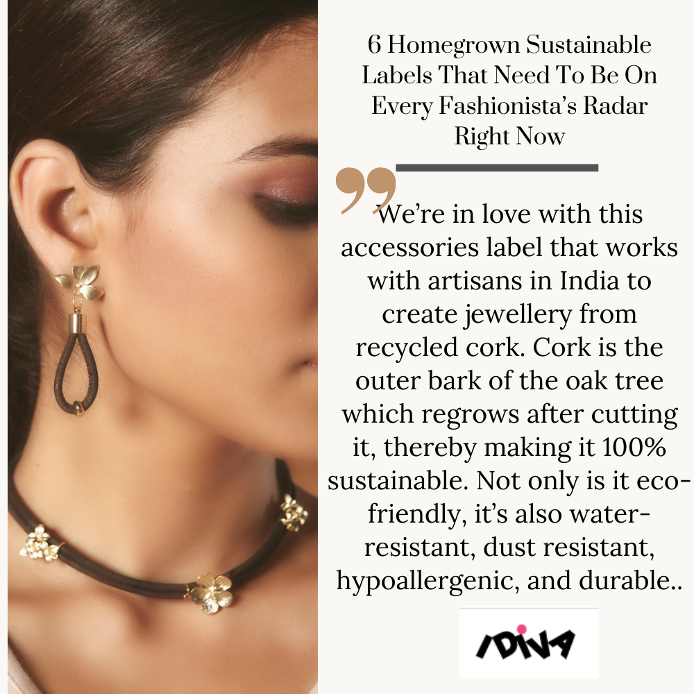 FOReT is amongst top Sustainable Fashion Brand in India as recommended by iDiva