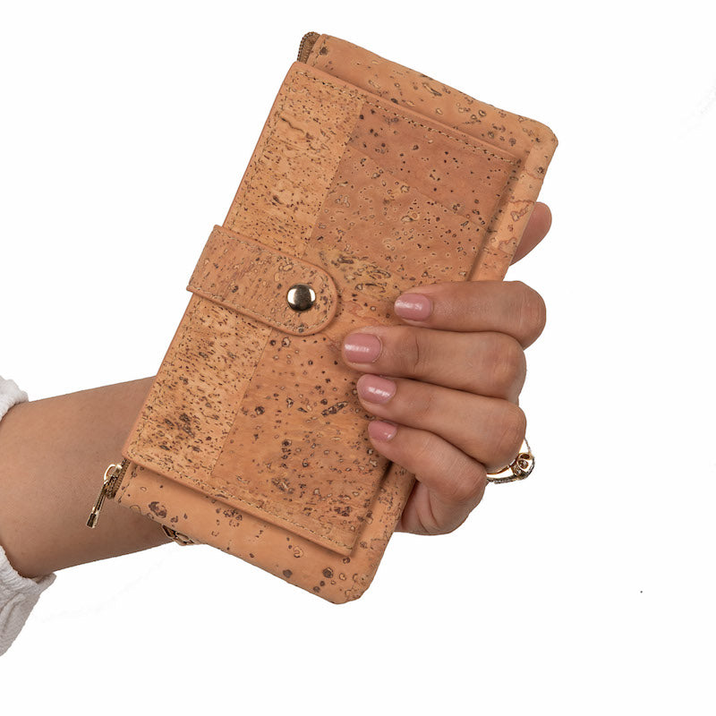 Cork Minimal Wallet for Credit cards | Vegan Wallets| Sustainable and Eco Friendly