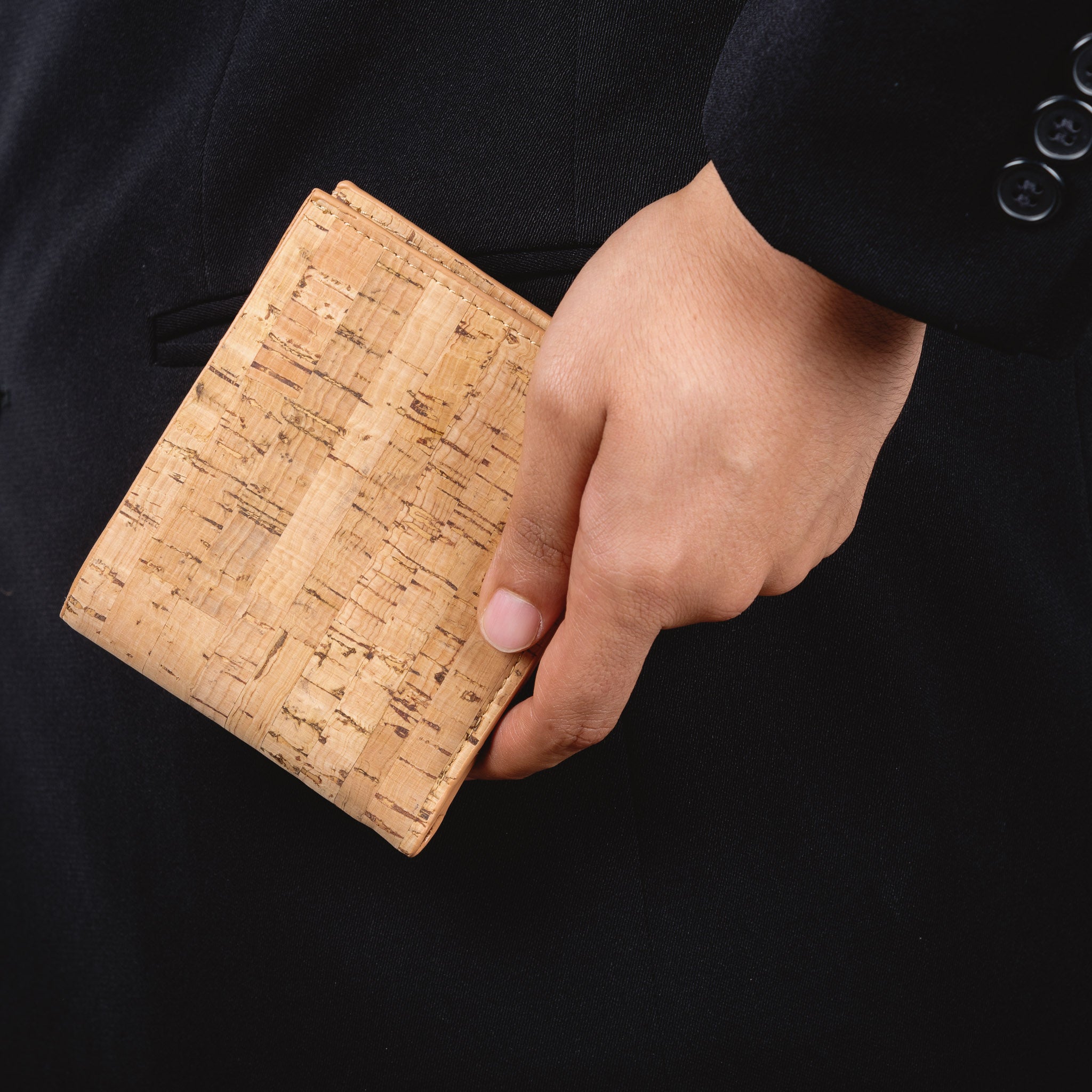 Cork Sustainable Fashion accessories | Bifold Wallets for Card and Notes
