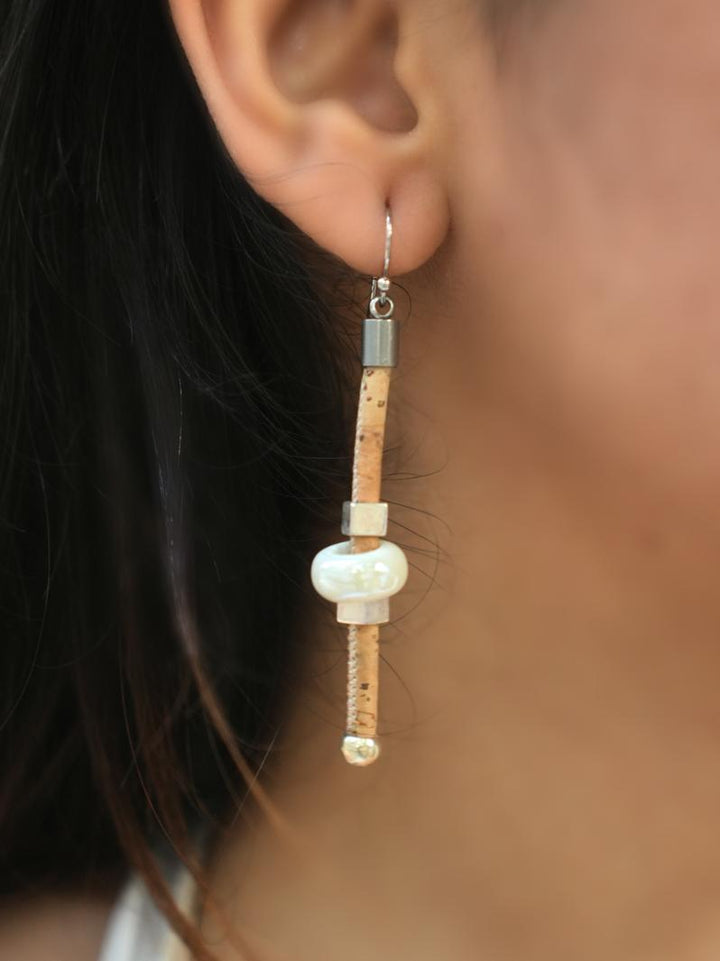 Ceramic Lineage Cork Earring