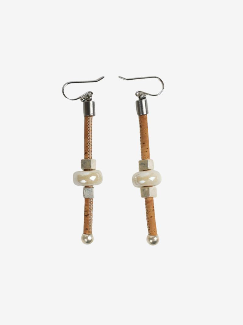 Ceramic Lineage Cork Earring