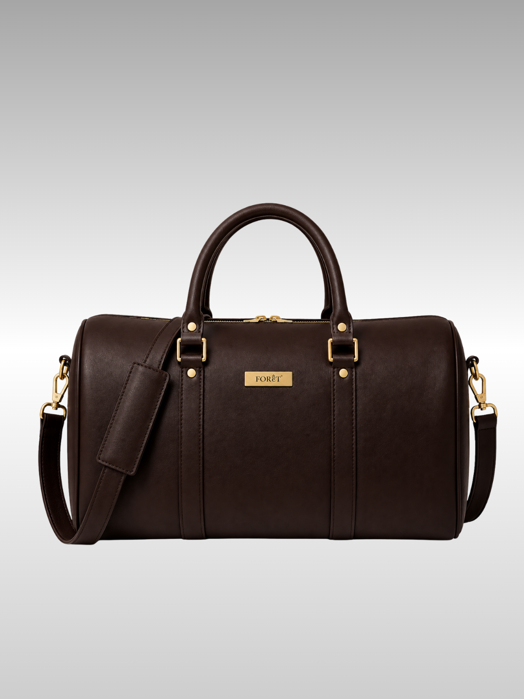 FOReT Nomade Plant Leather Duffel Bag