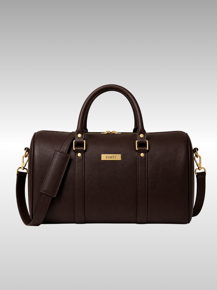 FOReT Nomade Plant Leather Duffel Bag