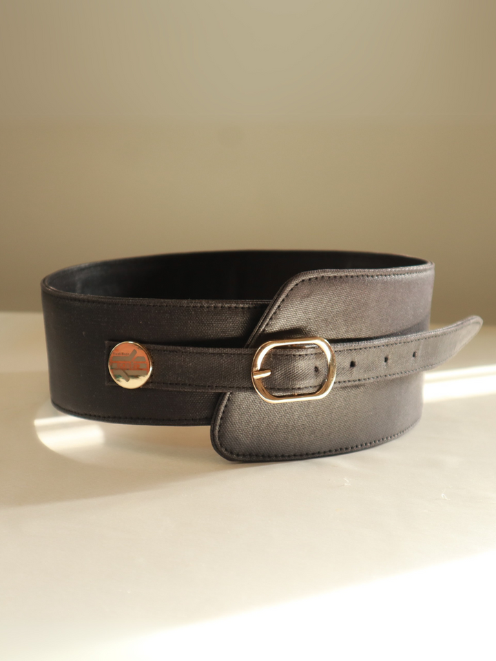 Black Leather belt 