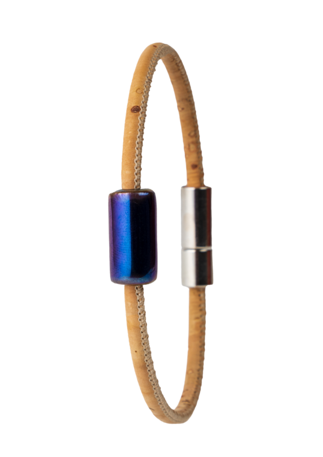 Neon Cork Bracelet