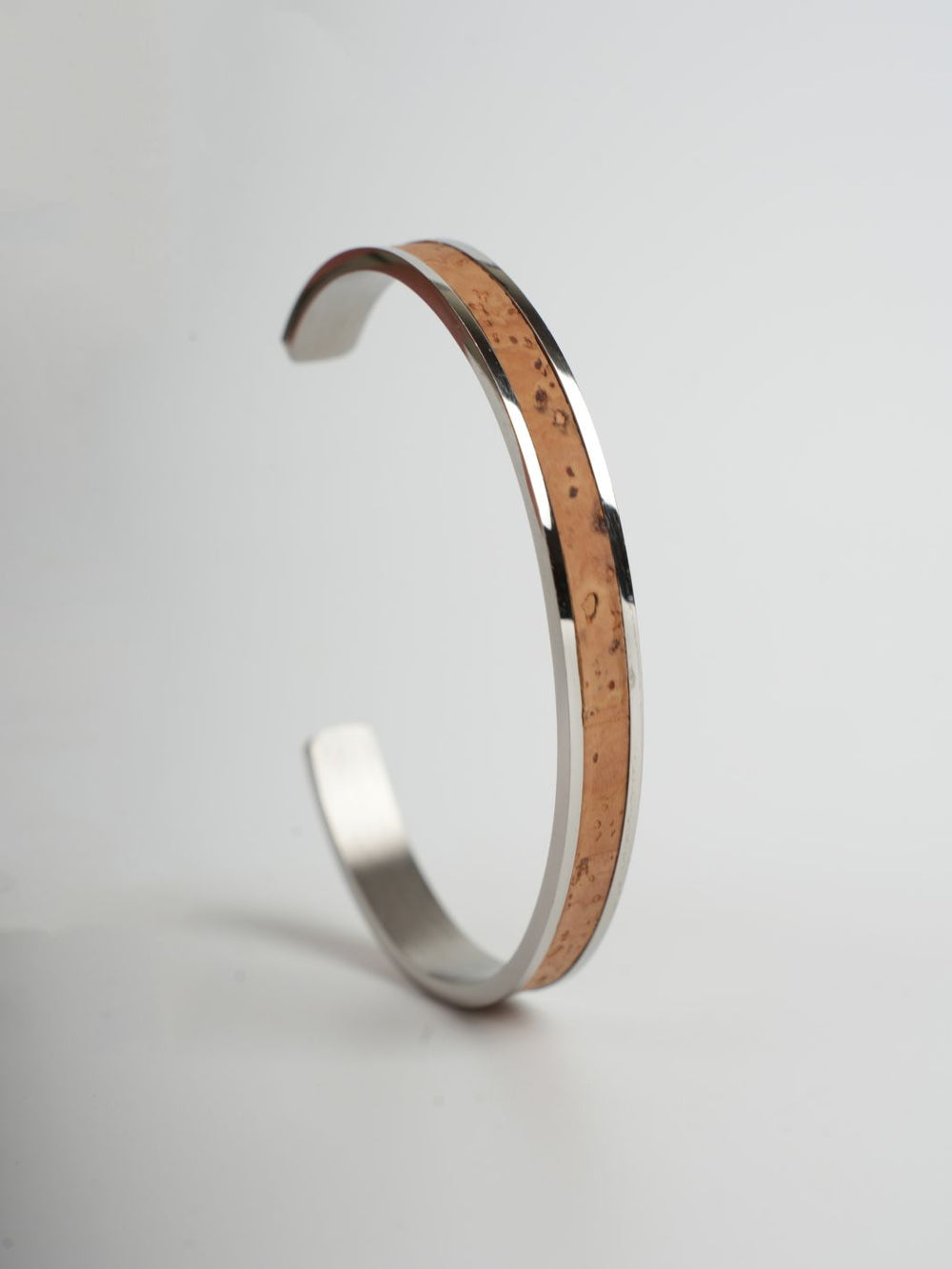 Natural Beige Cork Cuff for Men